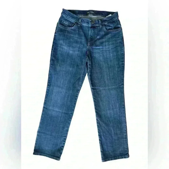 Lee Woman RELAXED FIT STRAIGHT LEG MID RISE Jeans - Picture 1 of 5